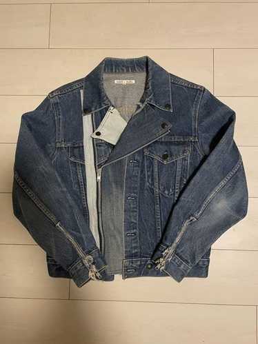 Rebuild by Needles Denim Riders Jacket Remake from Levi's