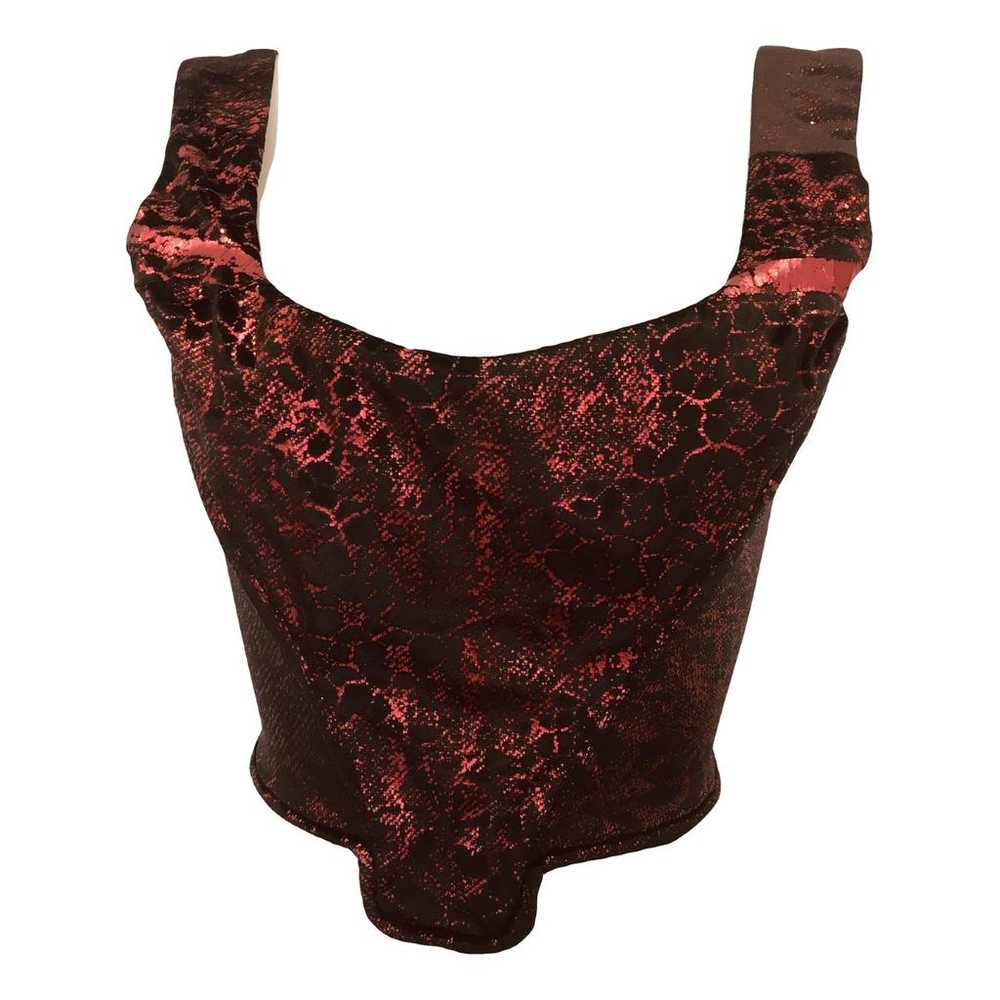 Vivienne Westwood Velvet corset
