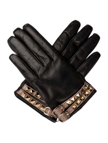 Leather gloves valentino - Gem