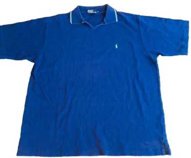 Polo by Ralph Lauren Blue Polo Shirt Size XL Rare… - image 1