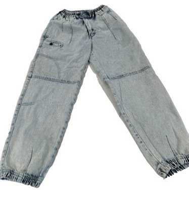 【KOOLOSET】Vintage Washed Parachute Denim Vintage jeans parachute denim - Gem