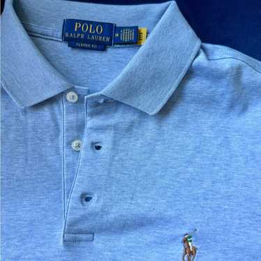 Polo By Ralph Lauren Blue Classic Polo Shirt - image 1