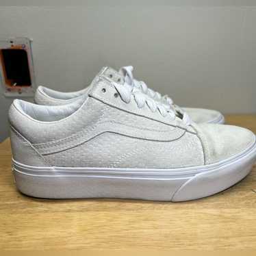 Vans Women’s Size 8 Old Skool Platform Shoes - image 1
