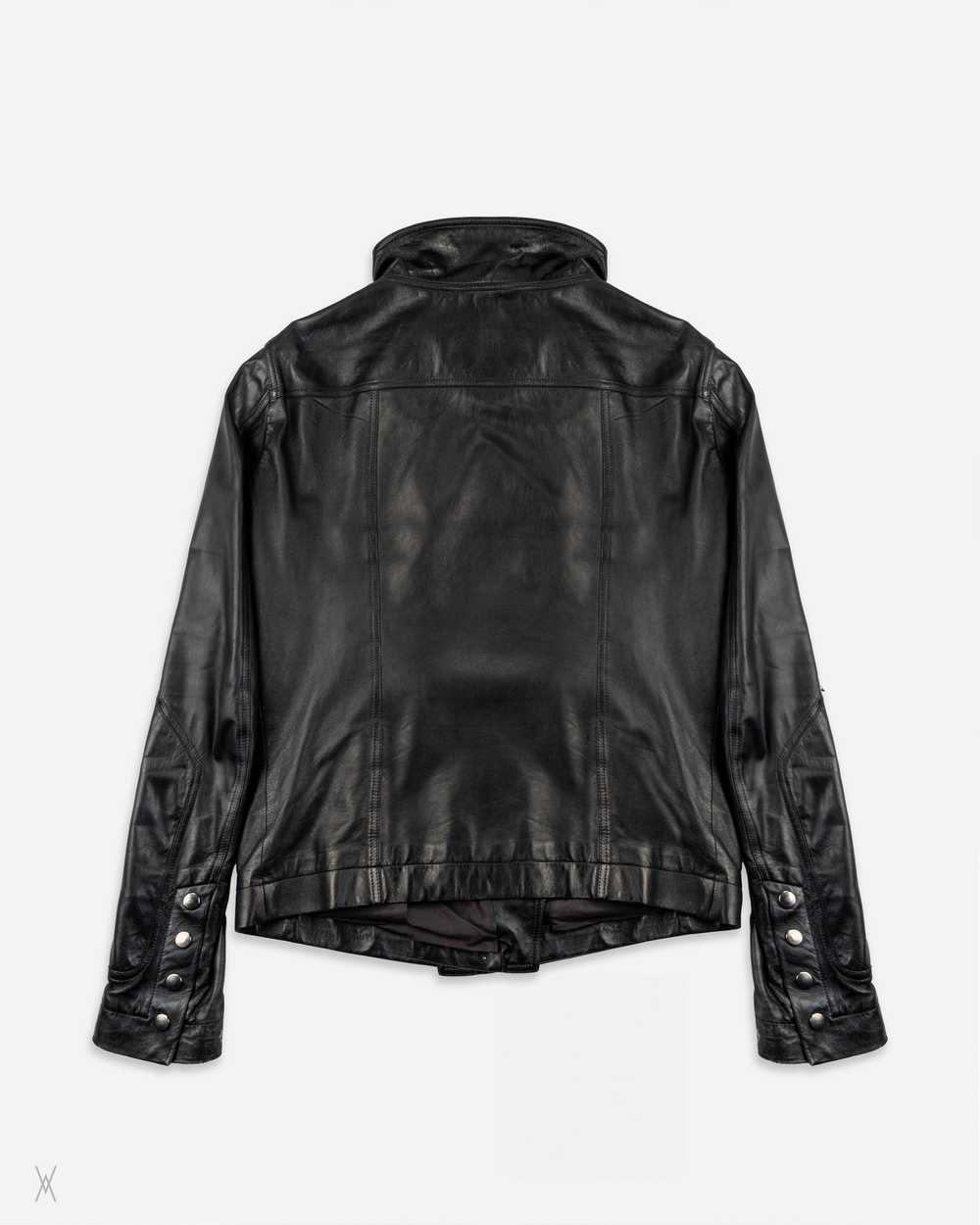 Rick Owens Rick Owens FW15 “Sphinx” black leather jacket