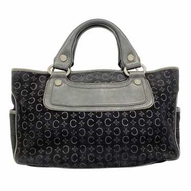 バッグ CELINE C MACADAM LEATHER BOOGIE HAND BAG Celine boogie bag macadam - Gem
