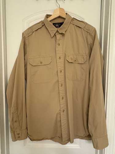 たく Double RL Military Shirt Rrl military shirt - Gem