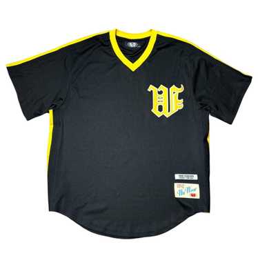 Wu- wear ラガーシャツ 🔴 Wu-Wear Shirt Size XL Wu-Tang Red Yellow Globe 90's