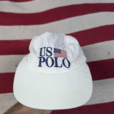 Polo Ralph Lauren Men's Hat - White – Vintage 90s… - image 1