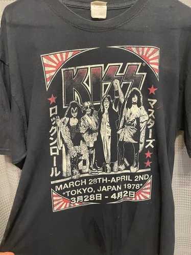 Kiss shirt japan tour - Gem