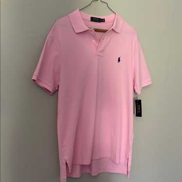 Polo by Ralph Lauren Pink Classic Polo Shirt NWT - image 1
