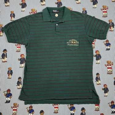 Polo Ralph Lauren Men's Polo shirt - Green/Multi … - image 1