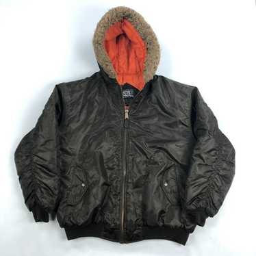 N2b hooded flight jacket - Gem