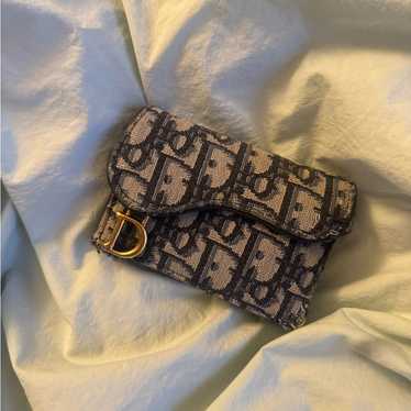 Dior flap card wallet - Gem