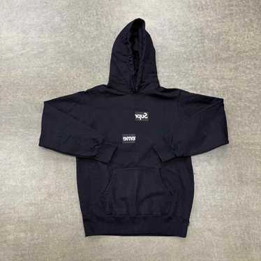 Supreme logo split hoodie - Gem