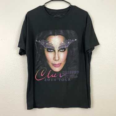 ヴィンテージCyndi Lauper & Cher Tシャツ Amazon.com: Cyndi Lauper Painted Dress Iconic Look Adult