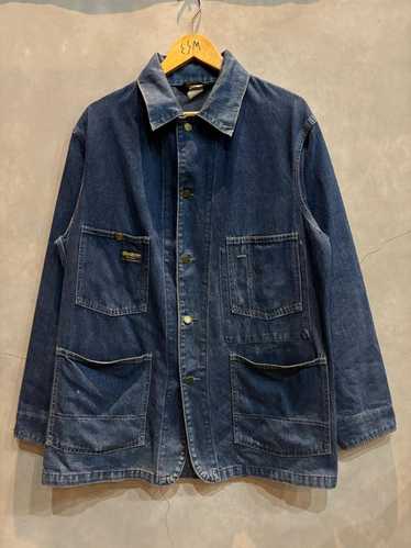 70’s Vintage OSHKOSH Denim Coverall:40R Vintage 60s-70s Osh Kosh B'gosh Denim Overalls Men's-40x28
