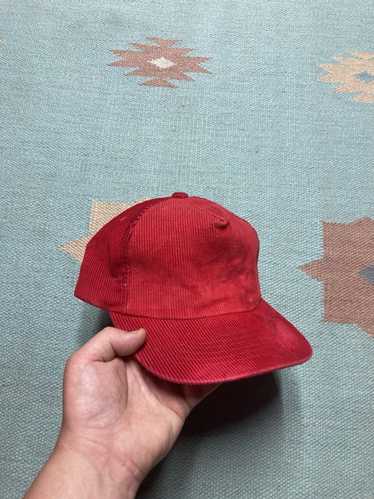 90's VINTAGE MARLBORO CORDS CAP ヴィンテージ Vintage Marlboro Snapback Corduroy Hat Black Cap Cigarettes