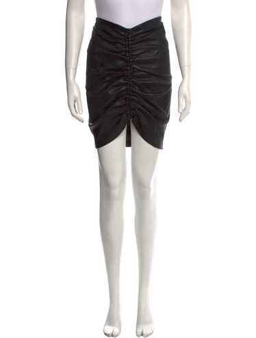Stretch leather skirts - Velvet or plunging lambskin