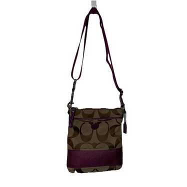 バッグ COACH Signature Suede One Shoulder Bag Coach signature one shoulder - Gem