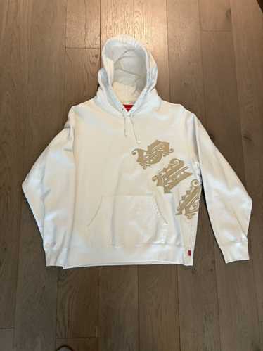 トップス 1996 Supreme Old English hoodie Supreme Old English Arc Logo Hoodie Black | Kenshi
