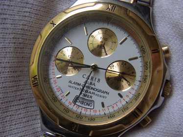 SEIKO ALBA CARIB ALARM CHRONOGRAPH 腕時計 JA-0329| セイコー ALBA CARIB アラーム 1/10秒クロノグラフ