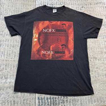 NOFX Tシャツ　ヴィンテージ 00s 90s atomic bomb パンク 90's NOFX ATOMIC BOMB CRASS LOGO T-Shirts 90年代 ノーエフ