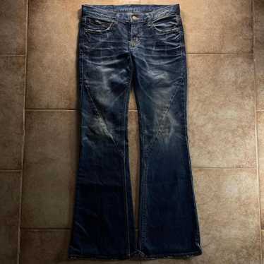 00s archive RED PEPPER flared denim y2k - メルカリ