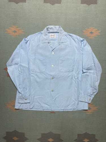 TOWNCRAFT - ▪️40’s【TOWNCRAFT】VINTAGE SHIRT Vintage Towncraft Shirt Mens Medium 38-40 Blue Pocket NWT