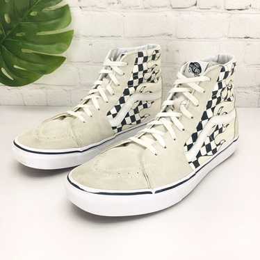 VANS Sk8-Hi チェッカーフレイム Vans sk8-hi checker flame - Gem