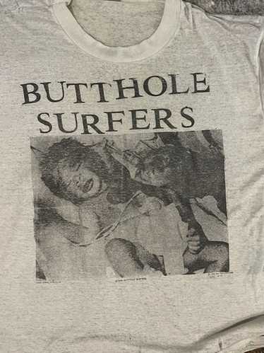 激レア90'S当時物 Butthole Surfers Tシャツ ヴィンテージ Vintage Butthole Surfers 1991 Tour T-shirt ***100% Authentic