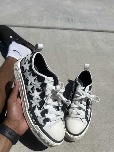 【AMIRI】 STARS COURTロースニーカー Amiri Stars Court Low Leather Sneakers | Saks Fifth Avenue