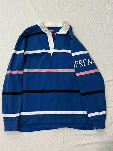 Supreme Stripe S S Rugby (SS21) - $110