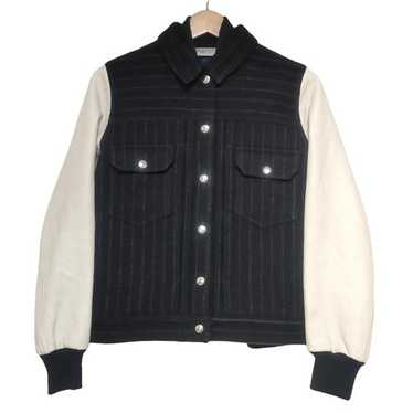 sacai（サカイ）スタジャン 紺 サイズ:4(XL位) メンズ