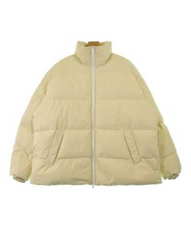 【関税&送料込】Bottega Veneta Beige Cotton Down Jacket Bottega Veneta Double Cotton Canvas Sand Zip Jacket | WHAT'S