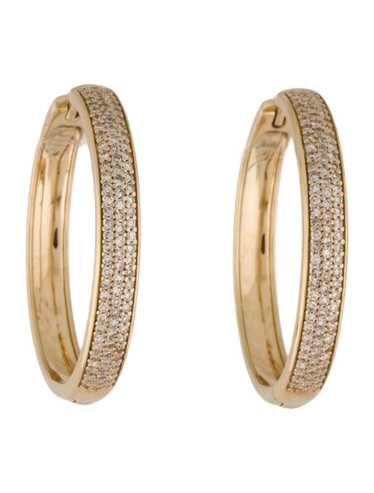 MEJURI シングルフープ　14K 14k Yellow Gold Single Earrings