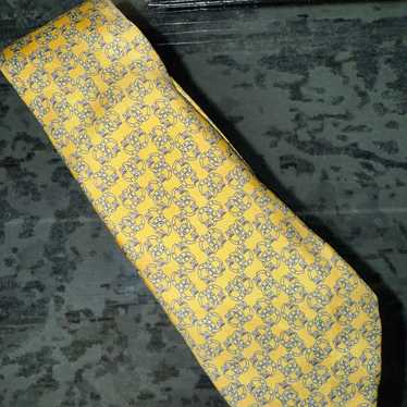 Hermes tie horseshoe silk - Gem