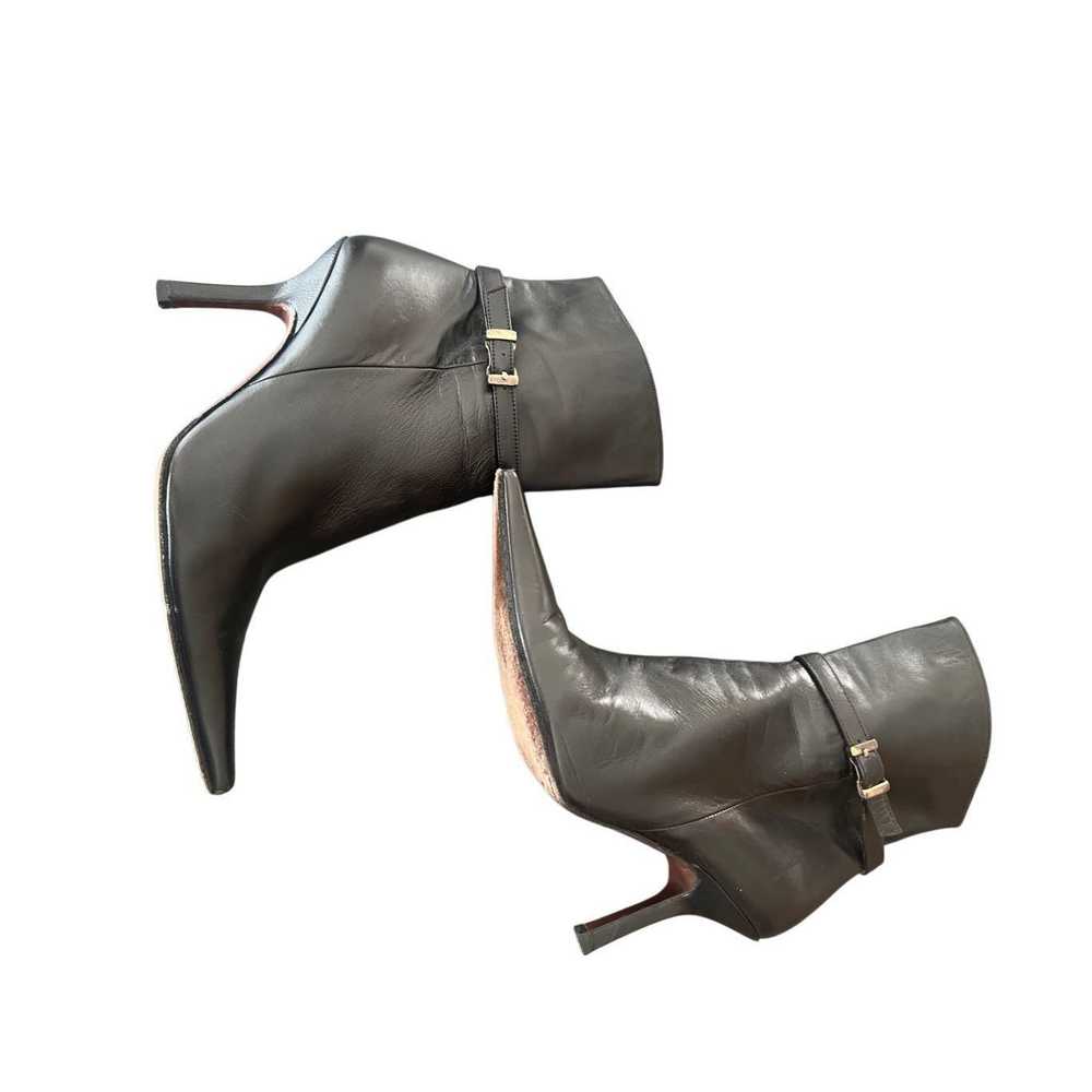 Albert Nipon Albert Nipon black leather Boots Sho… - image 3