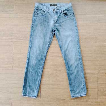 Back number pants denim - Gem