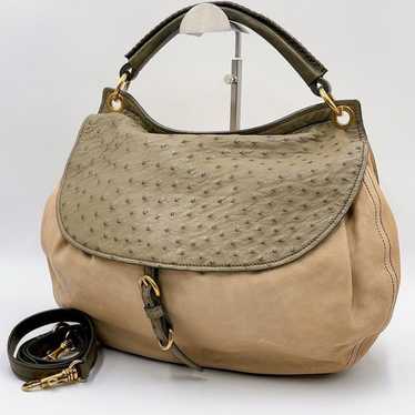 MIU MIU AW2000s Archive Hand Bag Y2K Vintage Blue Black