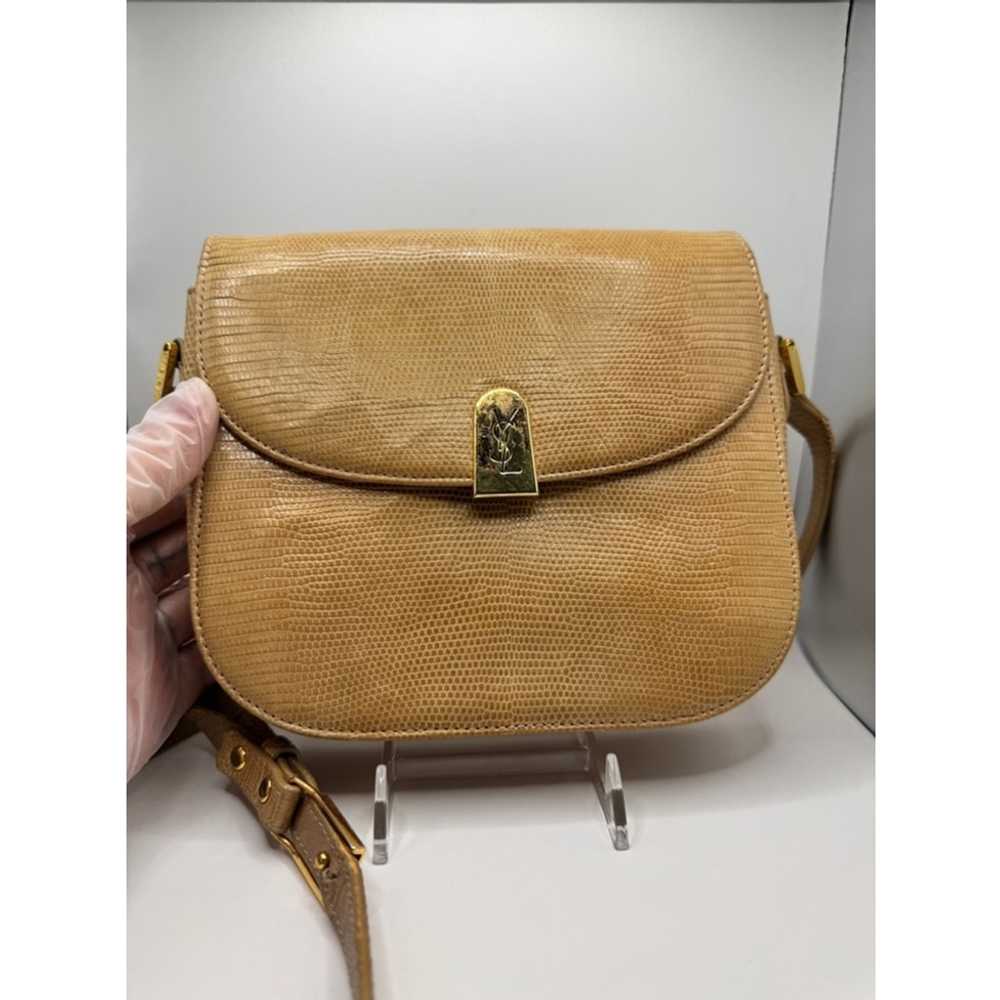 Women's Yves Saint Laurent Tan Leather Crossbody Bag