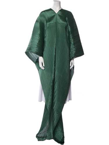 PLEATS PLEASE ロングジャケット　グリーン　新品試着のみ保管品 Issey miyake green pleats - Gem