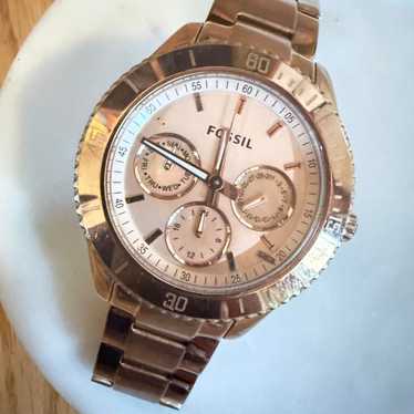 Fossil pink watch - Gem