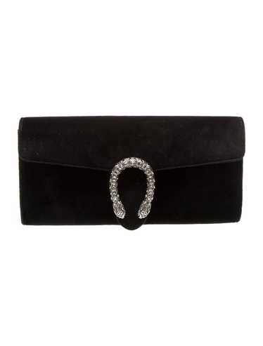 Gucci dionysus satin clutch - Gem
