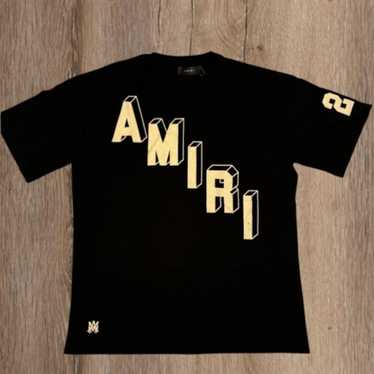 Amiri mens black t - Gem