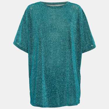 Martin Margiela4 半袖ニットM Maison Margiela “MM4” Red Lightweight Rib-Knit Short Sleeve