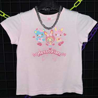 Mezzo piano pink tee - Gem