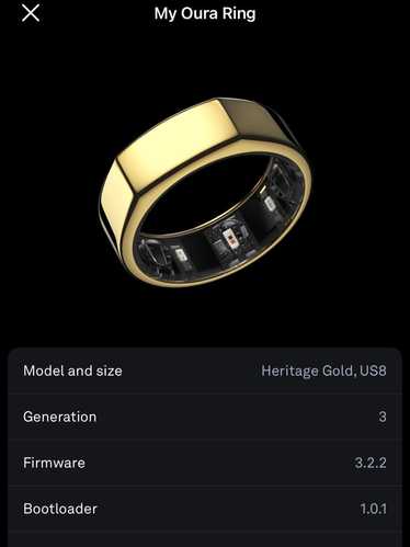 Shop Oura Ring Gen3: Heritage Gold