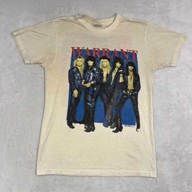 80's WARRANT バンドTシャツ Rare 1989 warrant rock - Gem