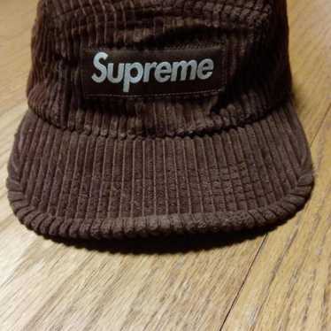 Supreme corduroy camp cap - Gem