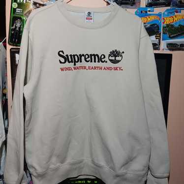 【本物保証 /関税・送料無料】Supreme × Timberland Crewneck Supreme Timberland Crewneck Dark Olive Medium S/S 20 | eBay
